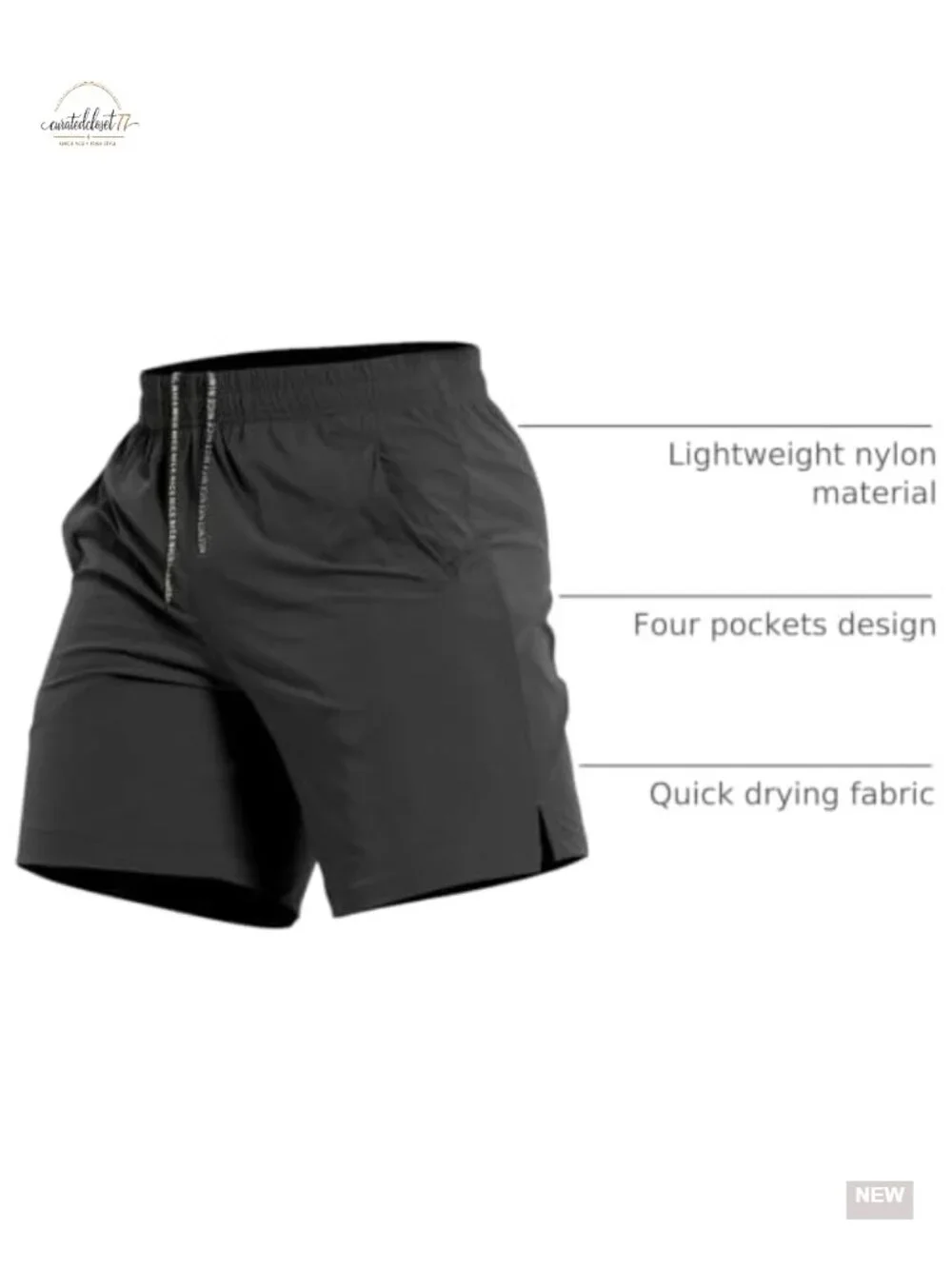 Men's Quick Dry Athletic Shorts 7